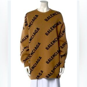 Balenciaga Light Brown Sweater